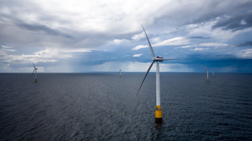 Equinor's Hywind Scotland floating wind farm