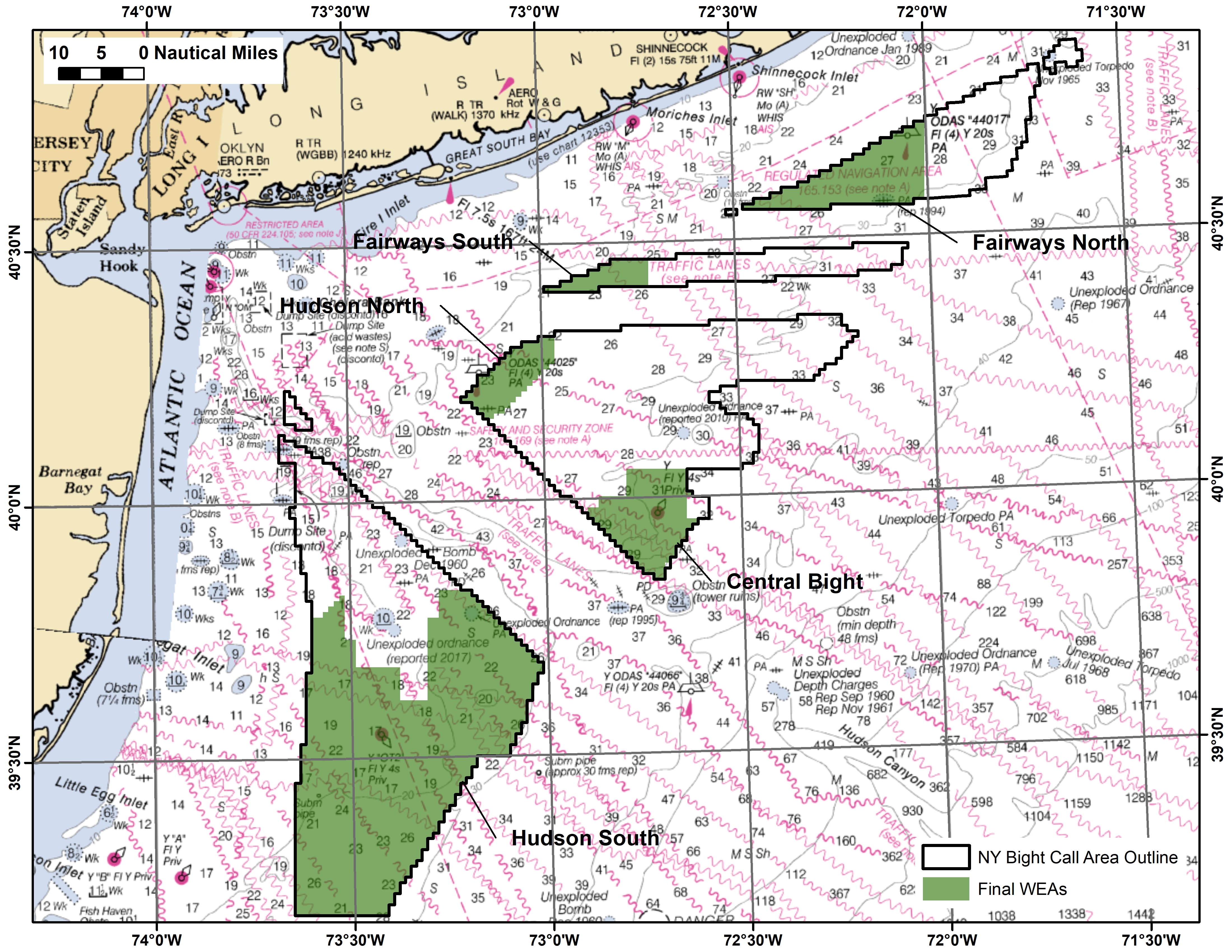 US Identifies New Offshore Wind Areas in New York Bight