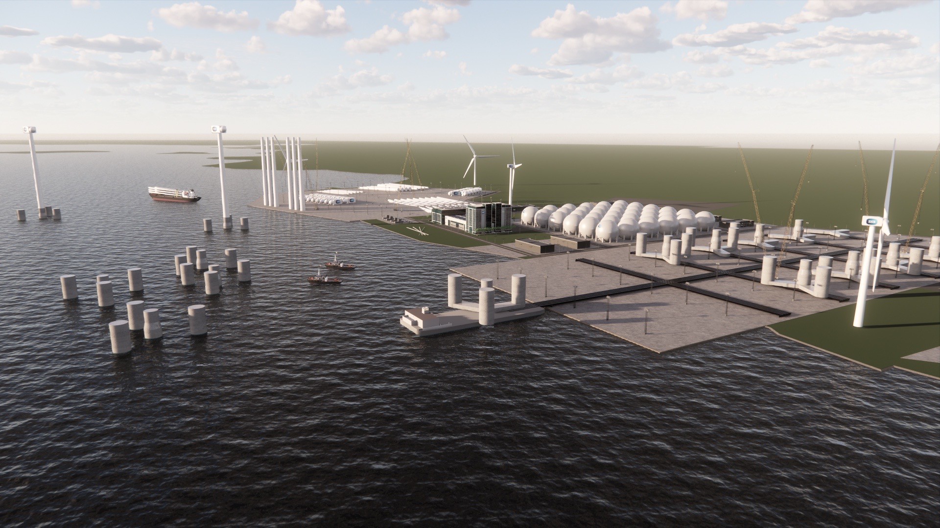 Ireland to Get 1.4 GW Floating Wind Farm, Green Hub