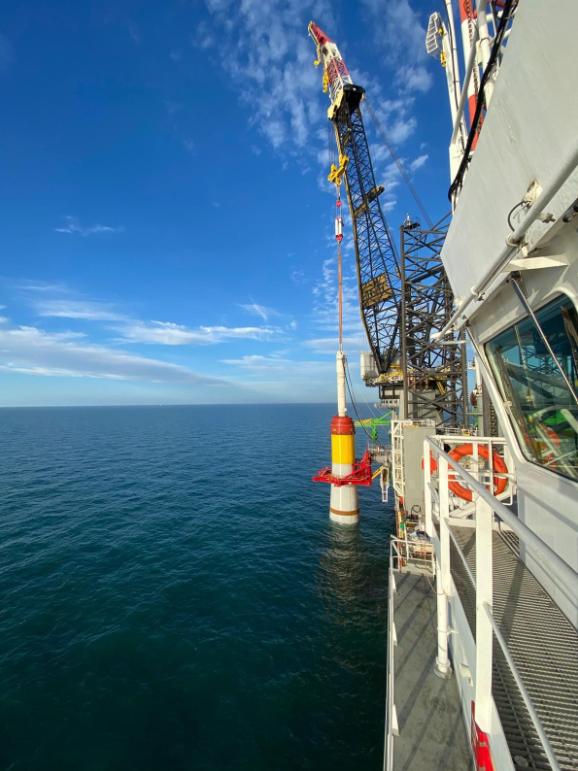 Offshore Construction Progresses at 1.4 GW Hornsea Two Offshore Wind Farm