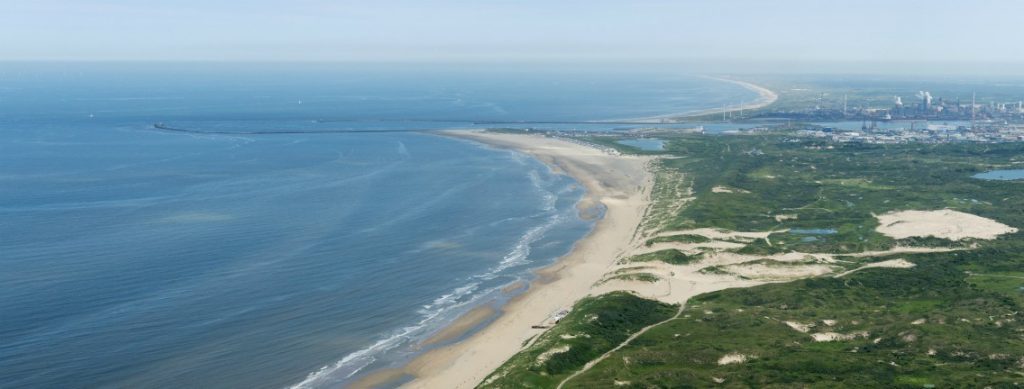 An artist impression of the Hollandse Kust Noord offshore wind farm near the Dutch coast