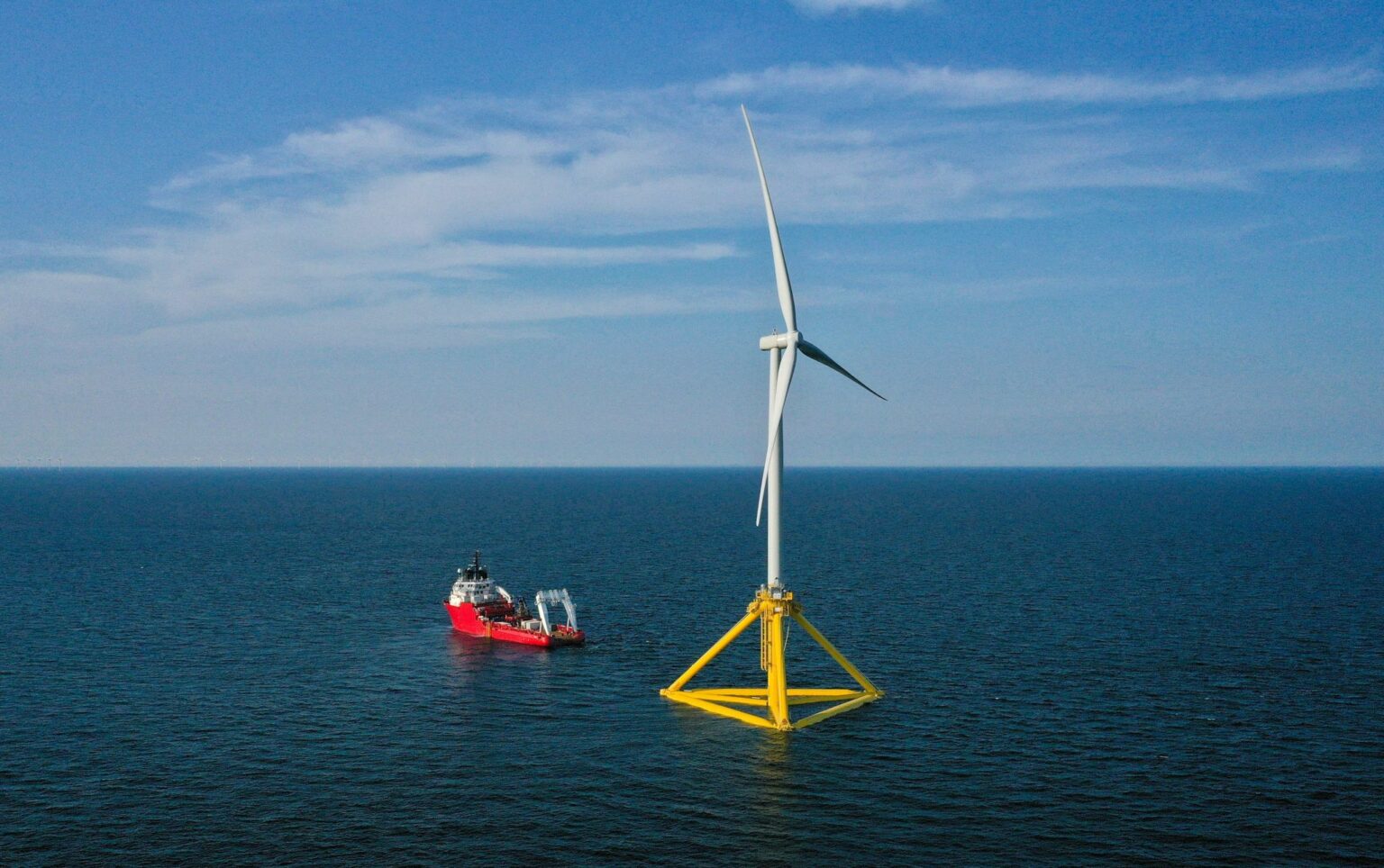 TetraSpar Floating Wind Platform Installed Offshore Norway | Offshore Wind