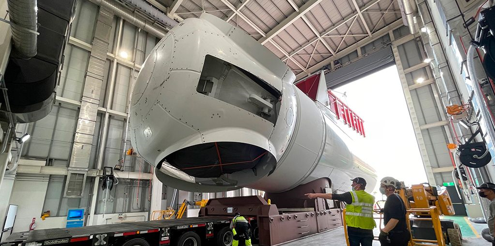 Siemens Gamesa Assembles First Offshore Wind Turbine Nacelle Outside Europe