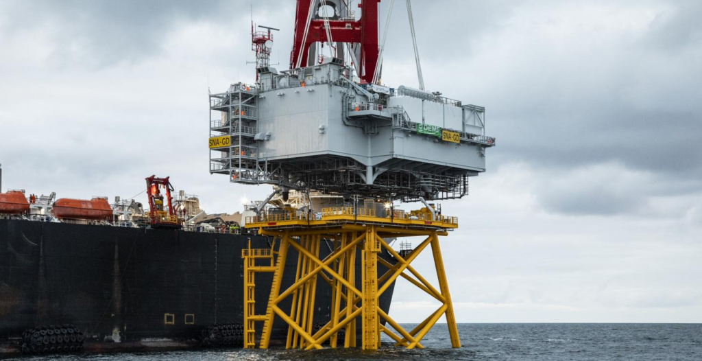 Saint-Nazaire offshore substation