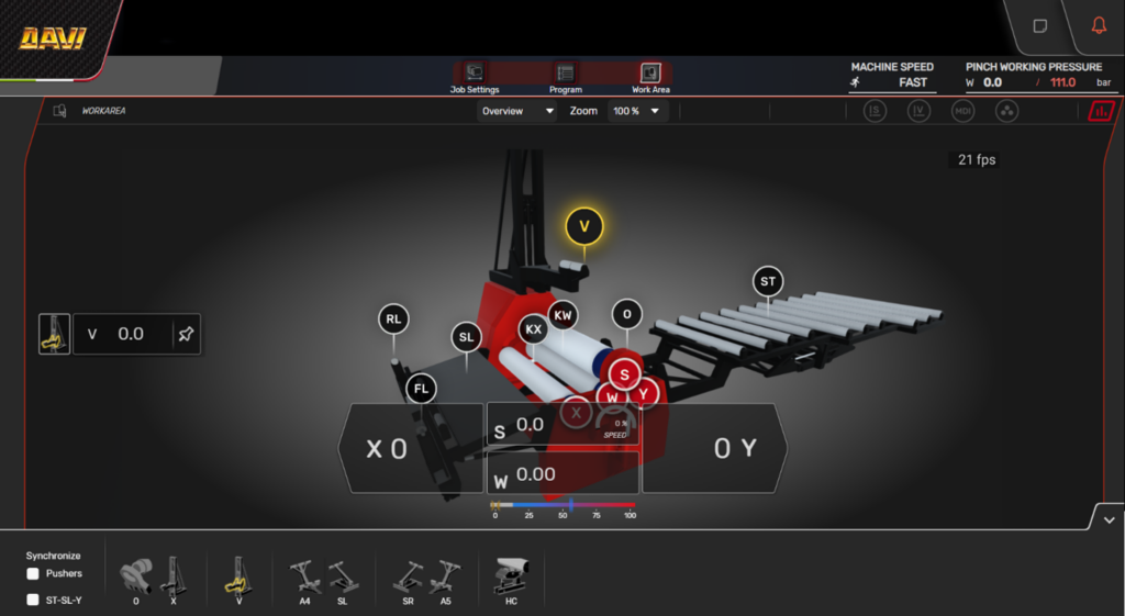 Figure 3 Interactive Pre-Production 3D Simulation 