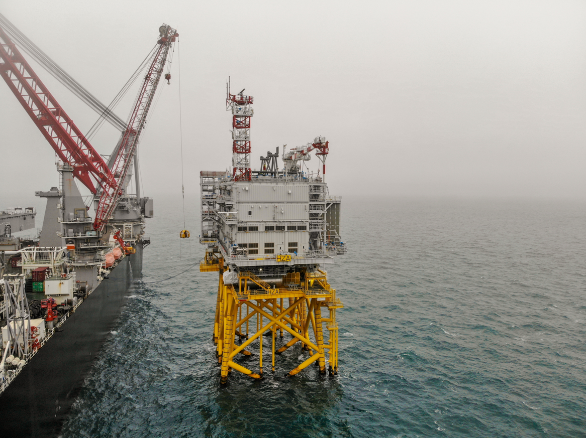 Peterson Supporting Installation of Hollandse Kust Zuid Transformer Stations | Offshore Wind