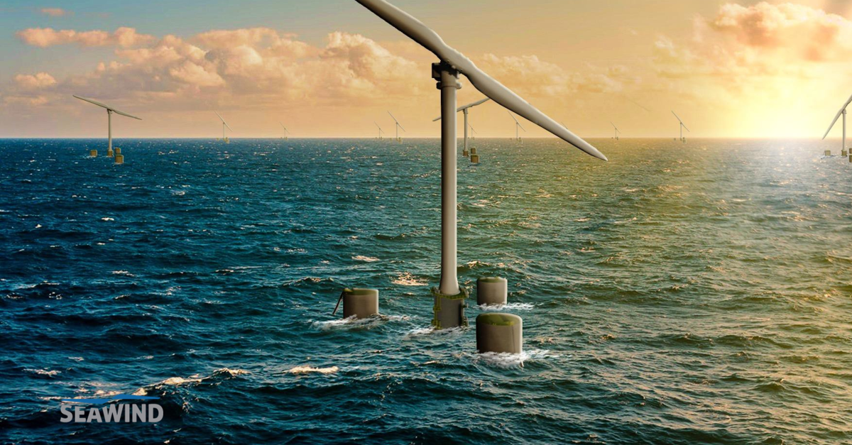 Aquaterra, Seawind Working on 1 GW Offshore Floating Wind-to