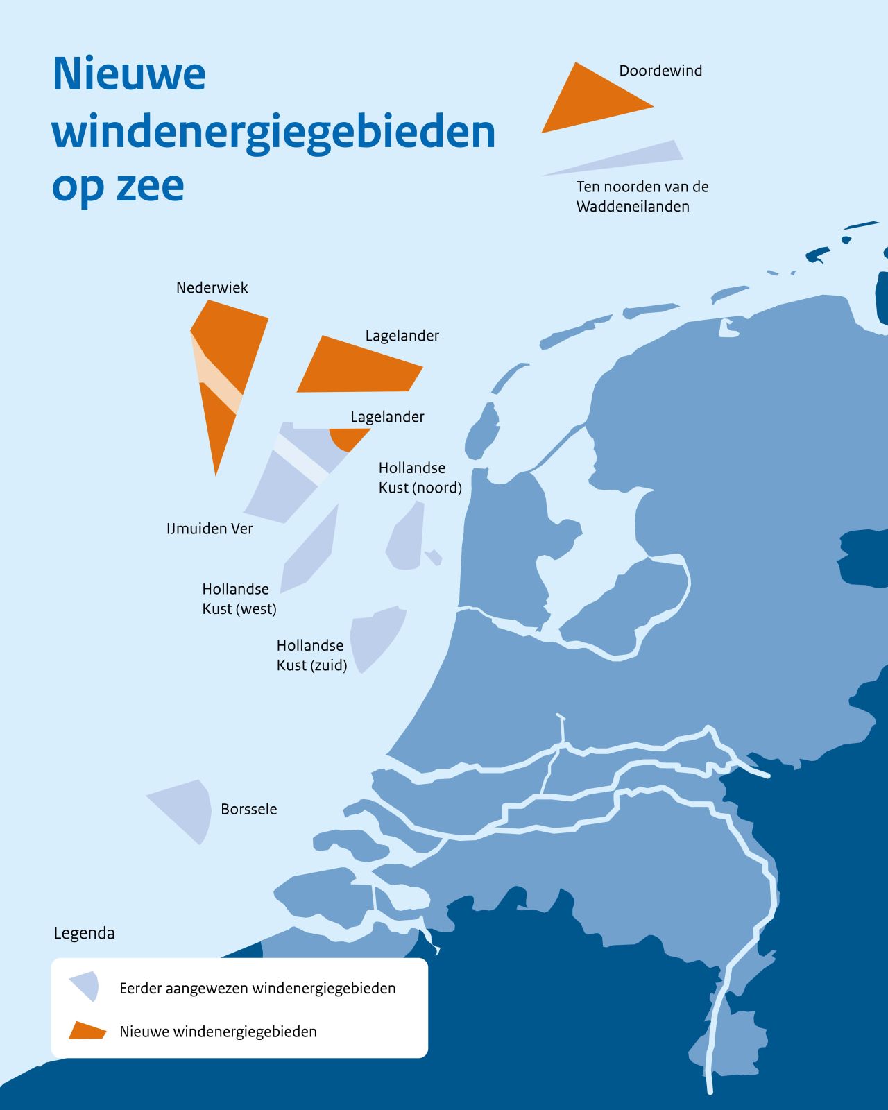 Nederland vertegenwoordigt 10,7 gigawatt verse zeelucht