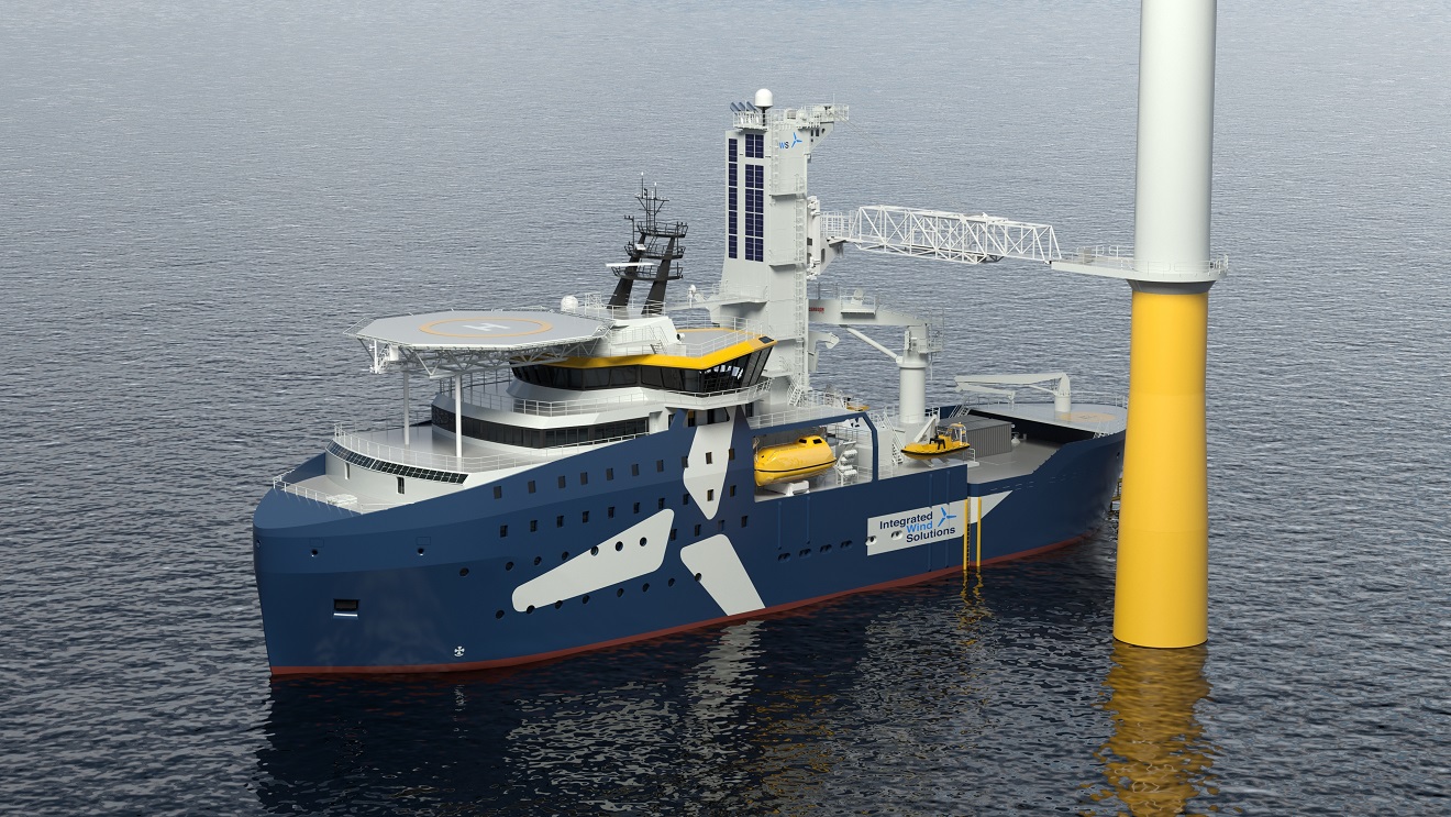 BOURBON va opérer des navires IWS Skywalker sur les parcs éoliens offshore français