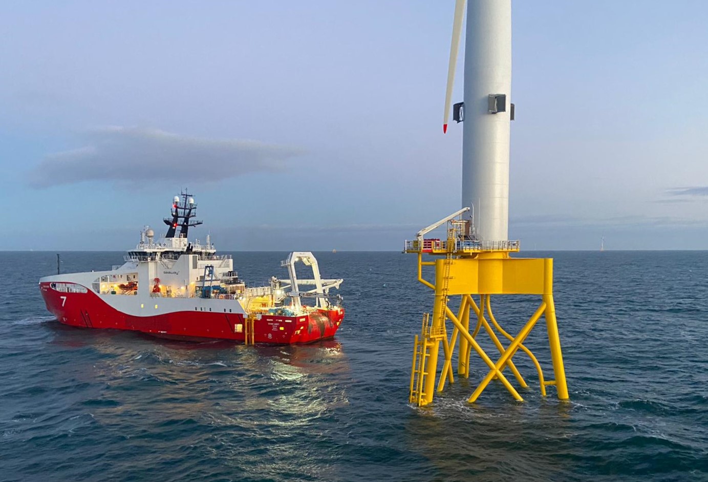 Seaway Aimery at Seagreen offshore wind farm