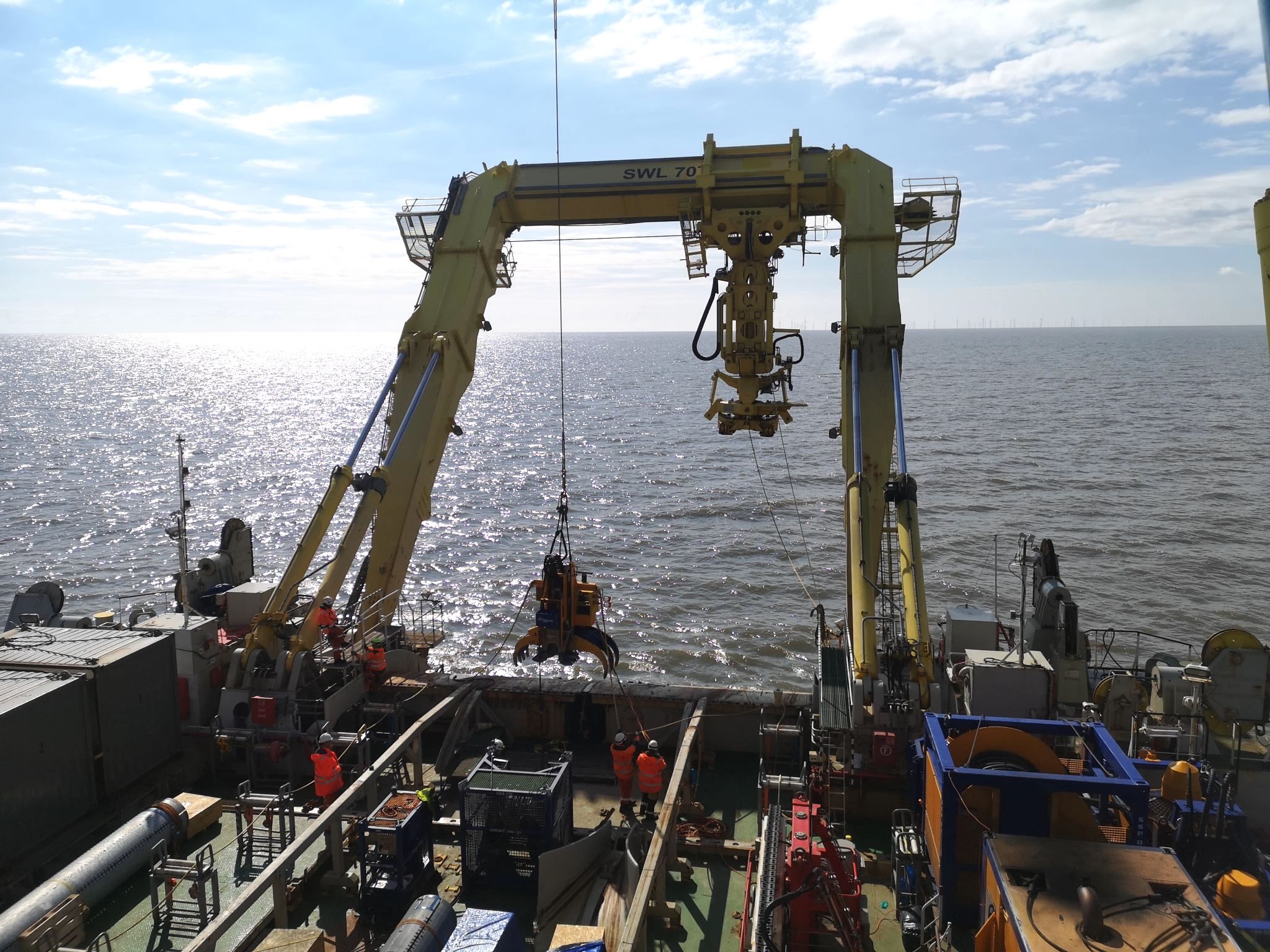 Rotech Concludes "Challenging" Gig at Triton Knoll Offshore Wind Farm