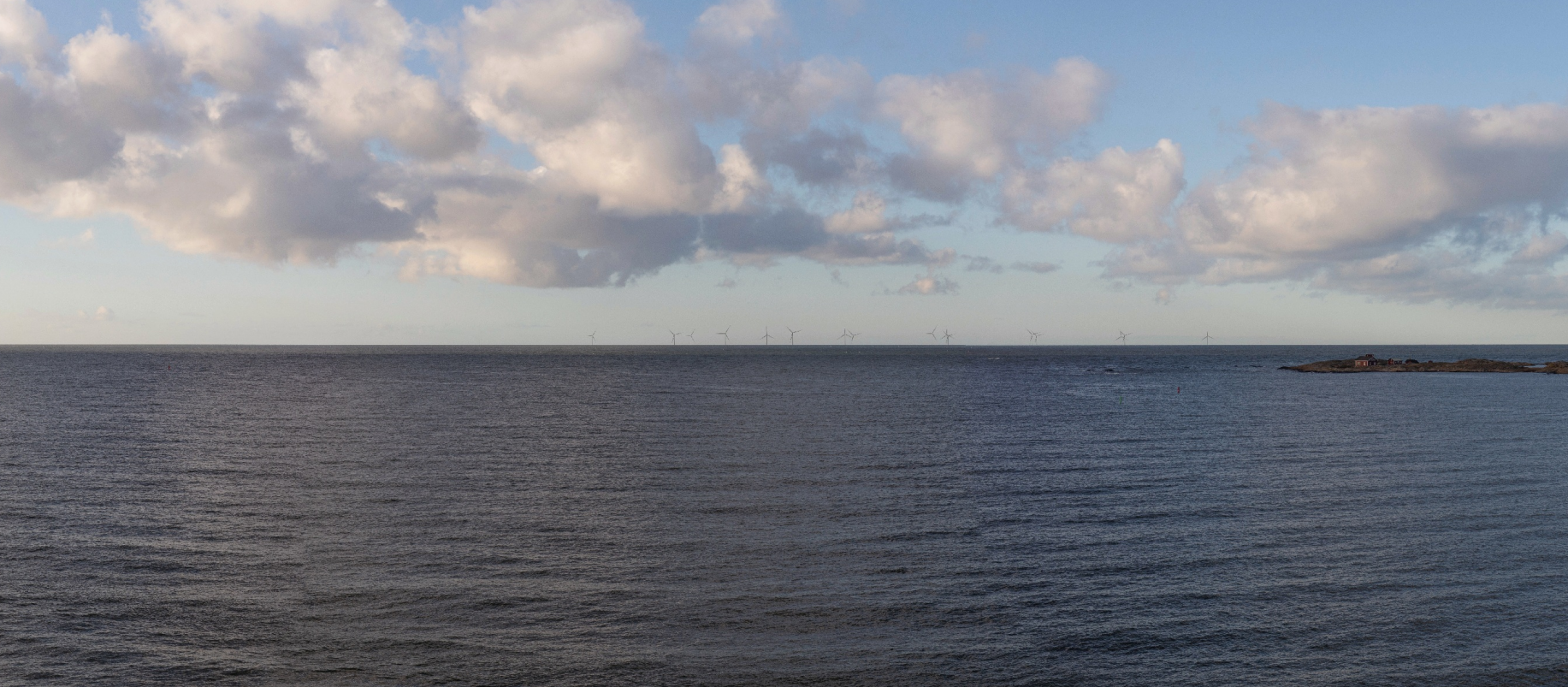 Galatea-Galene from visualization point at Varberg Fortress