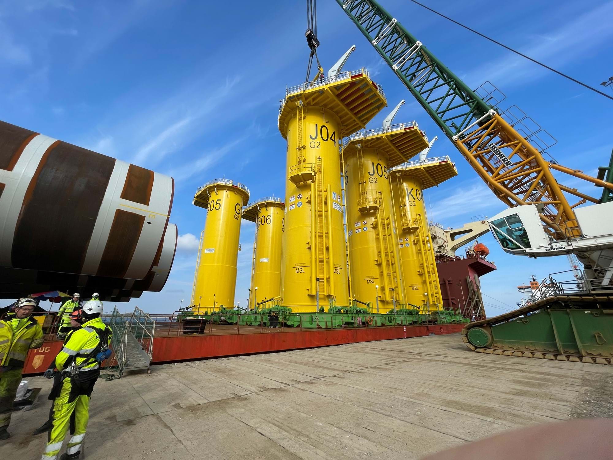 First Monopile Stands at Largest US Offshore Wind Farm | Offshore Wind