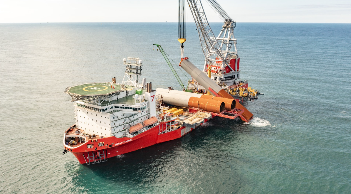 Two Monopiles to Go at Dogger Bank B Offshore Wind Farm