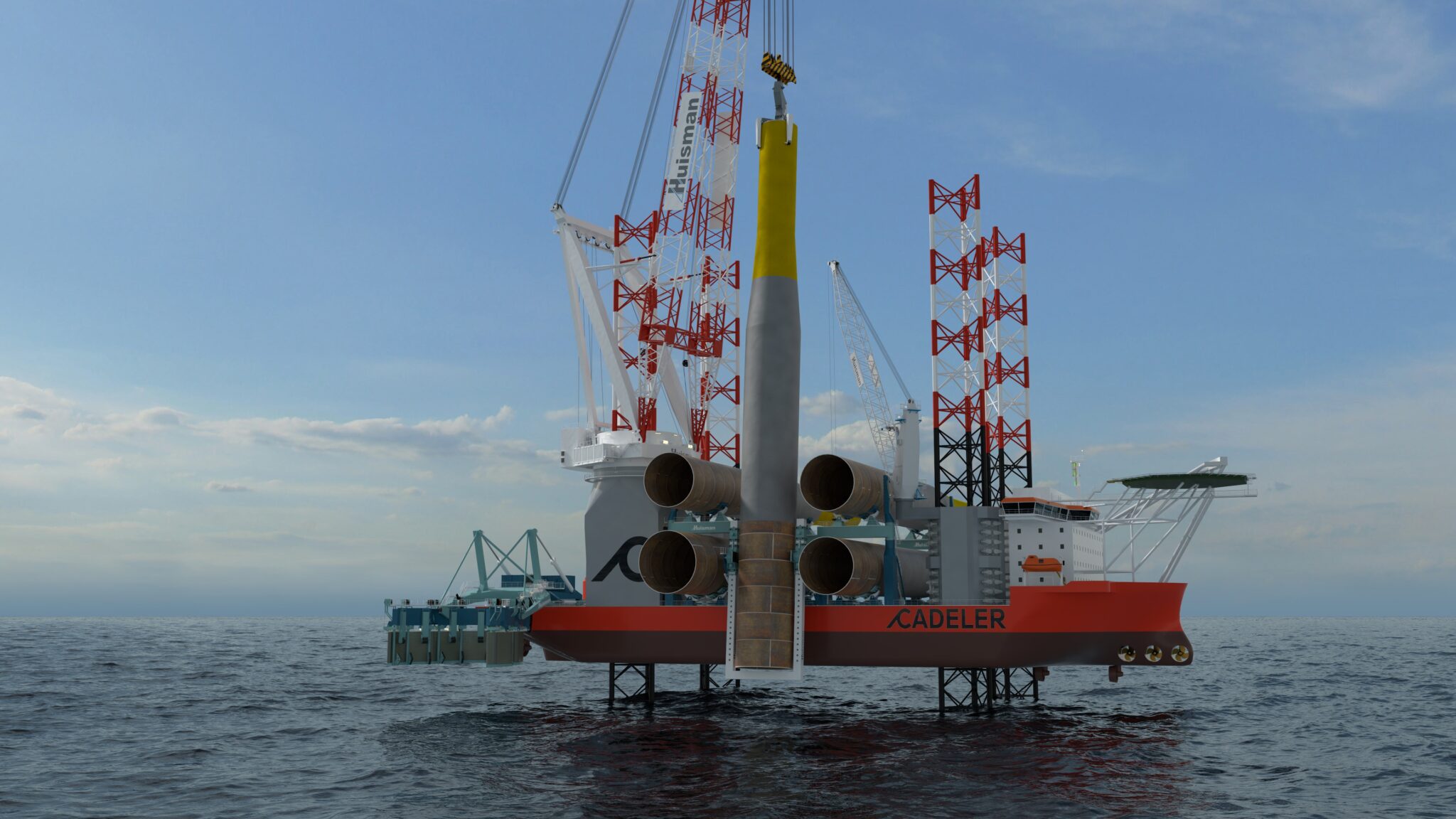 China's 2,000-Tonne Wind Turbine Installation Vessel Enters Service ...