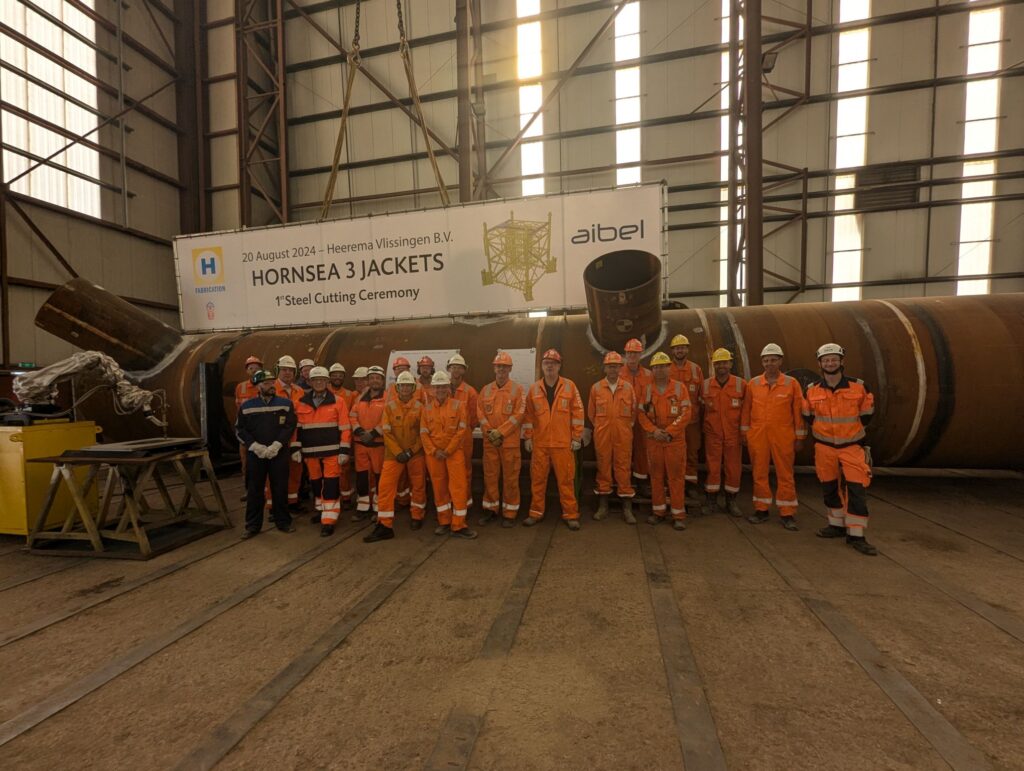 Heerema Hornsea 3 jackets