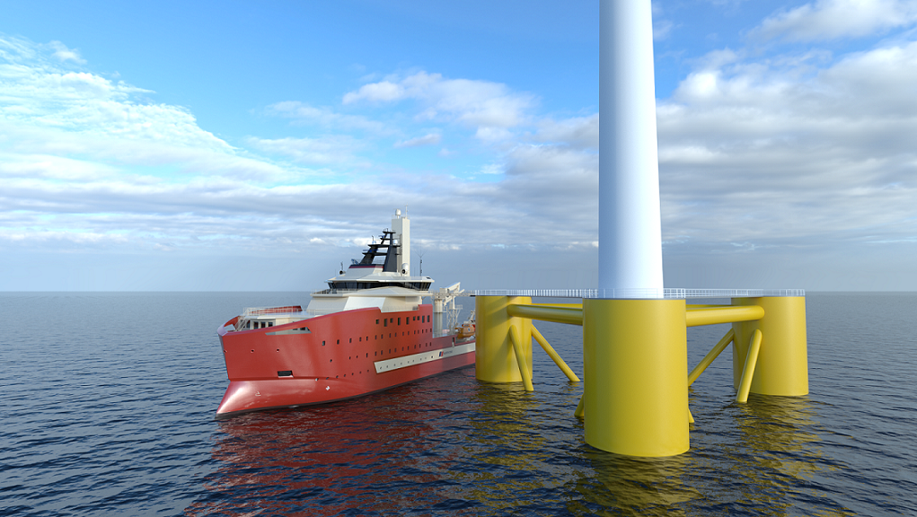 North Star, Vard, MO4, Principle Power, Voith Group SOV floating wind