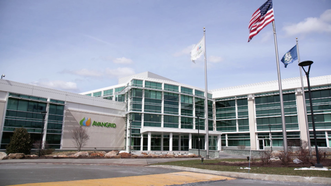 A photo of Avangrid headquarters in Orange, Connecticut