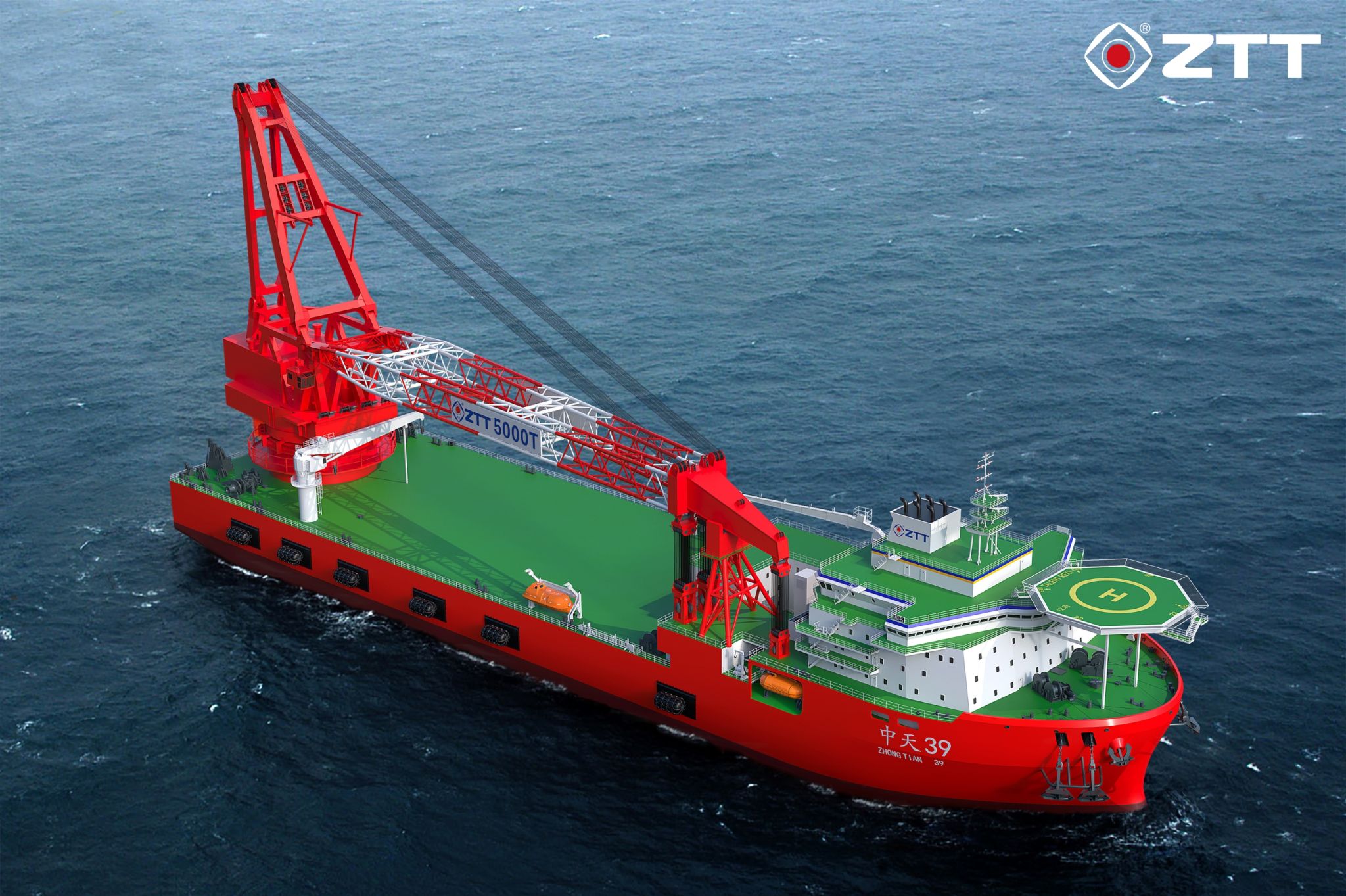 ZTT’s Flagship Monopile Installation Vessel Gets Major Overhaul