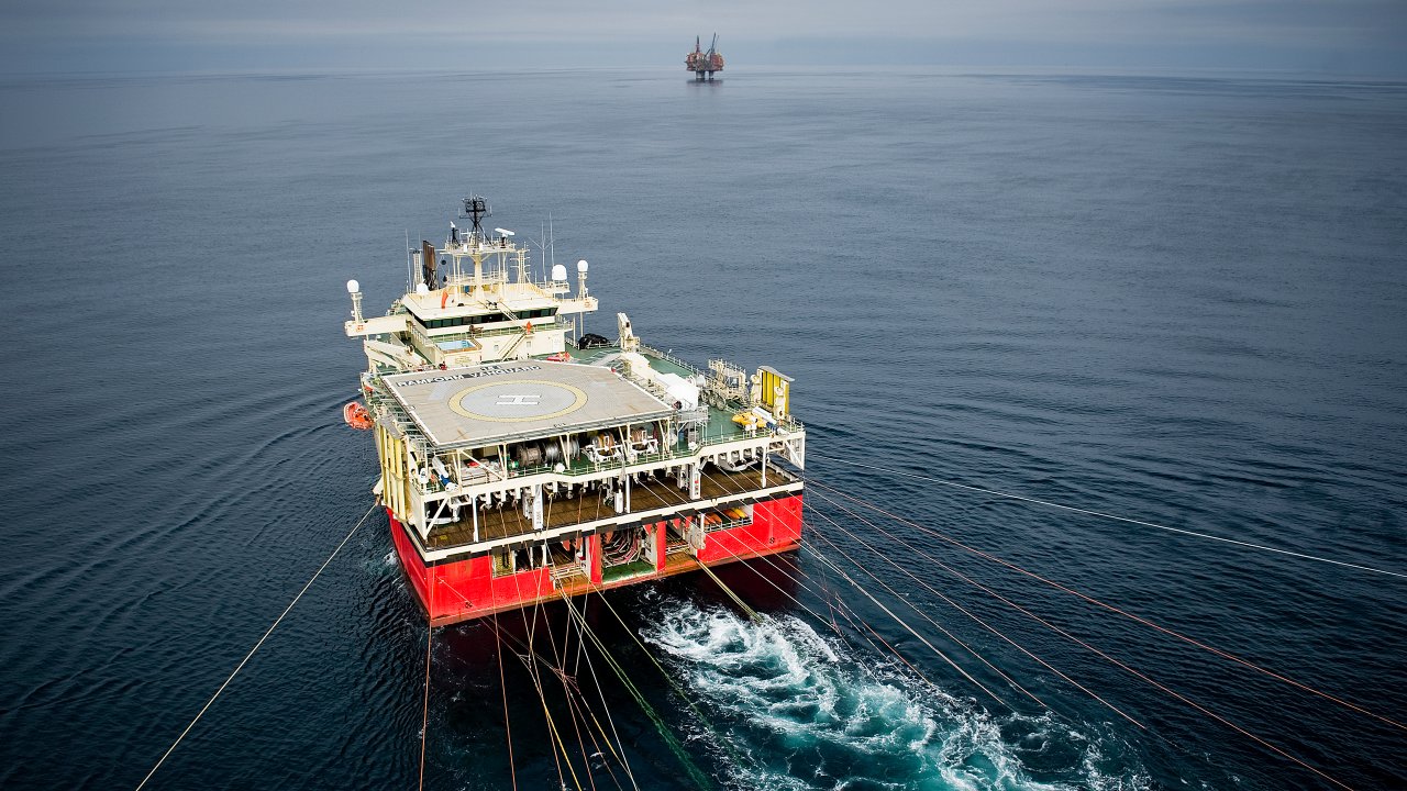 TGS, The Ramford Vanguard seismic vessel; Courtesy: Equinor / Ole Jørgen Bratland