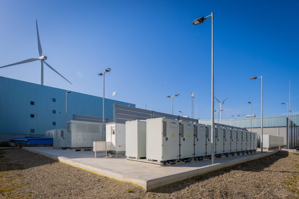 RWE’s battery energy storage system in Eemshaven; Photo source: RWE