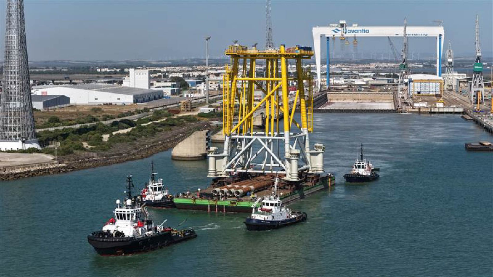 Navantia Dieppe jacket foundation