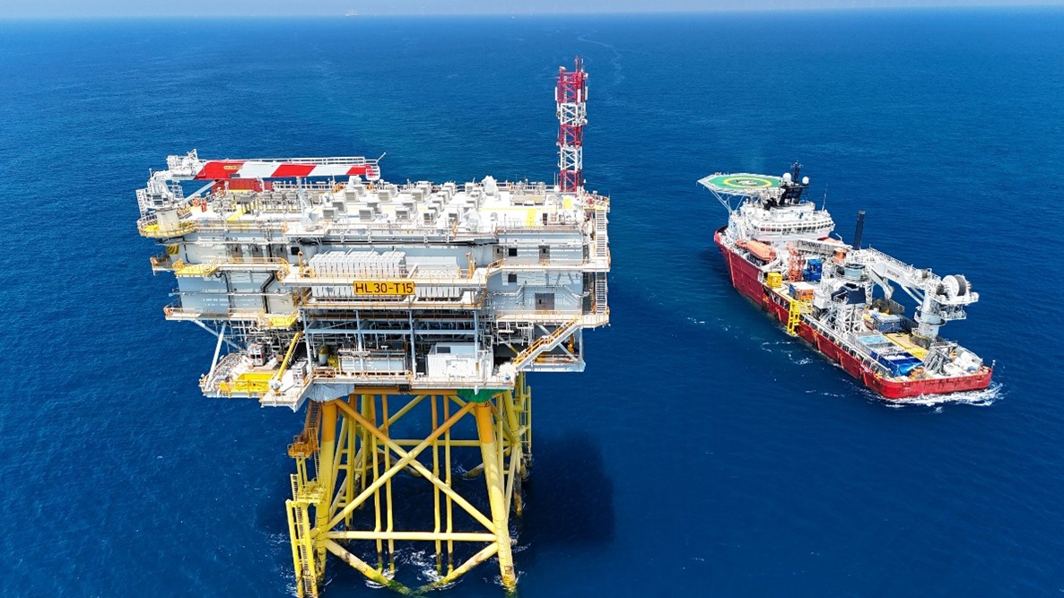 Hai Long Wind Project first power