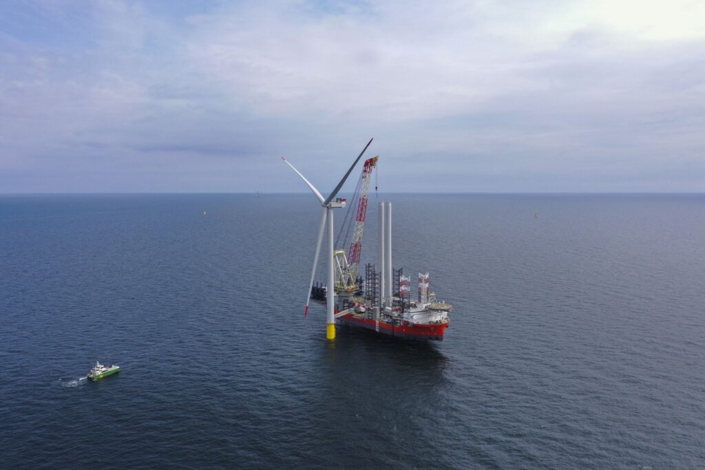 Baltic Power first turbine