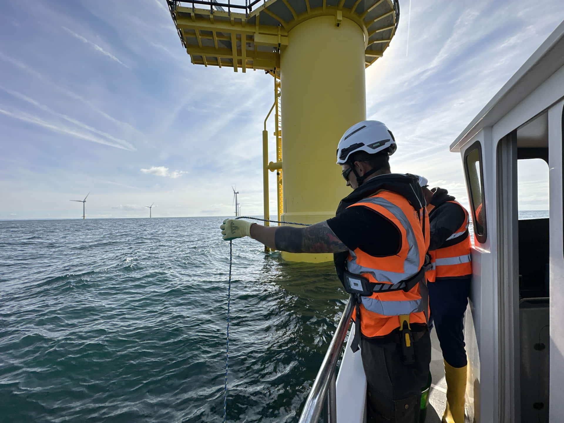 RWE, ARC Marine to Install Nature-Inclusive Scour Protection at Rampion Offshore Wind Farm