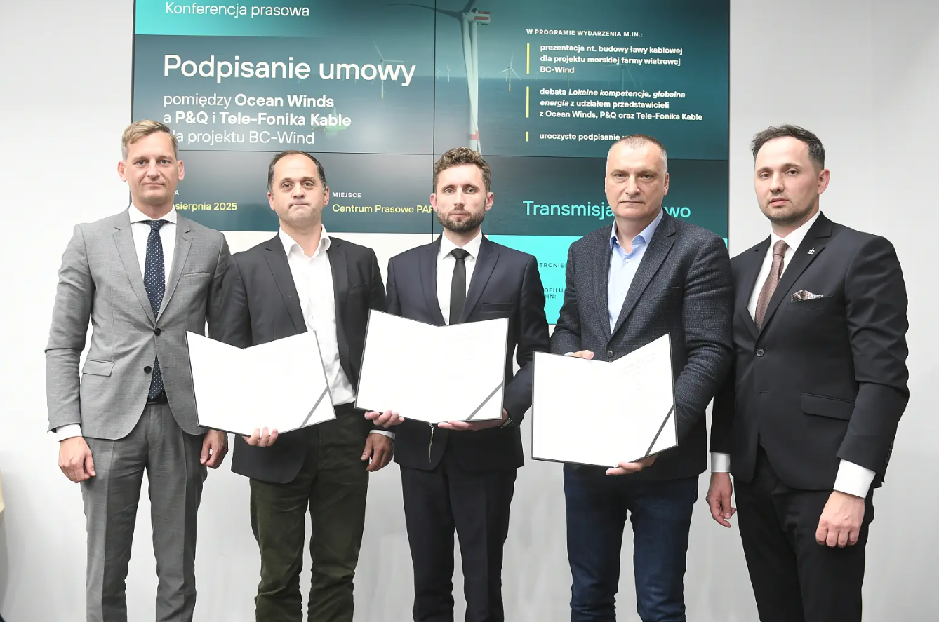 Ocean Winds Selects Polish Companies for Onshore Cable Work on BC-Wind Project