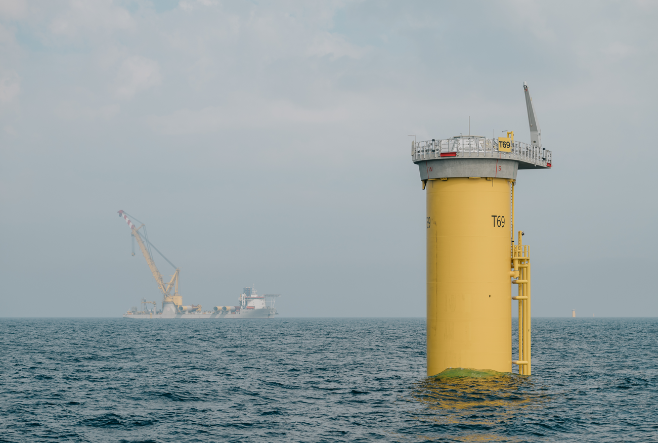 RWE Thor monopiles