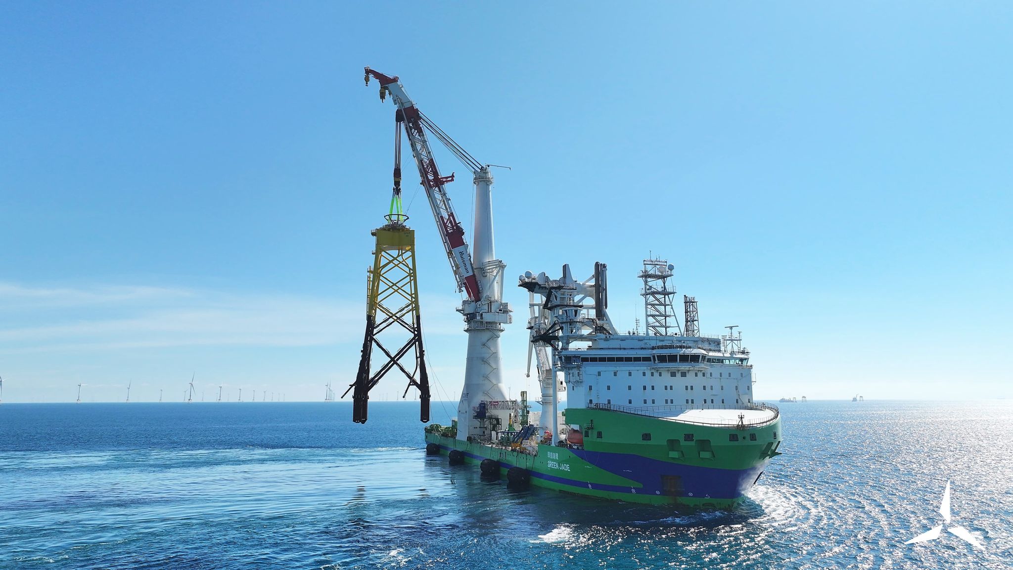 CSBC-DEME JV Wraps Up Jacket Installation at 300 MW Taiwanese Offshore Wind Project