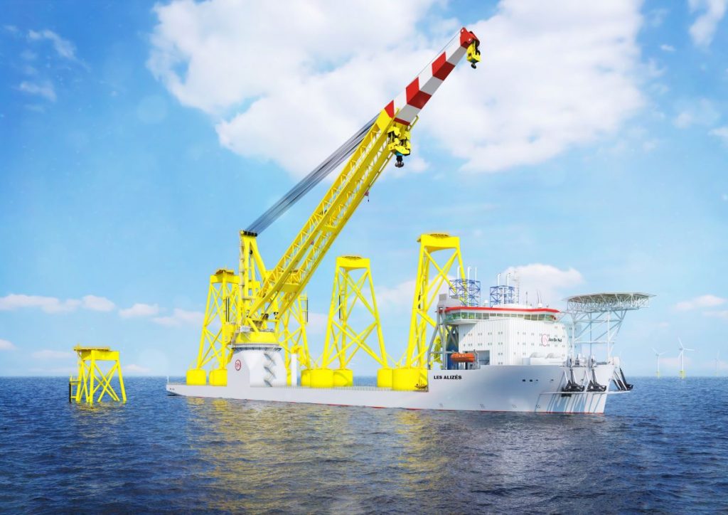 Jan De Nul Group - Offshore Installation Crane Vessel Les Alizés