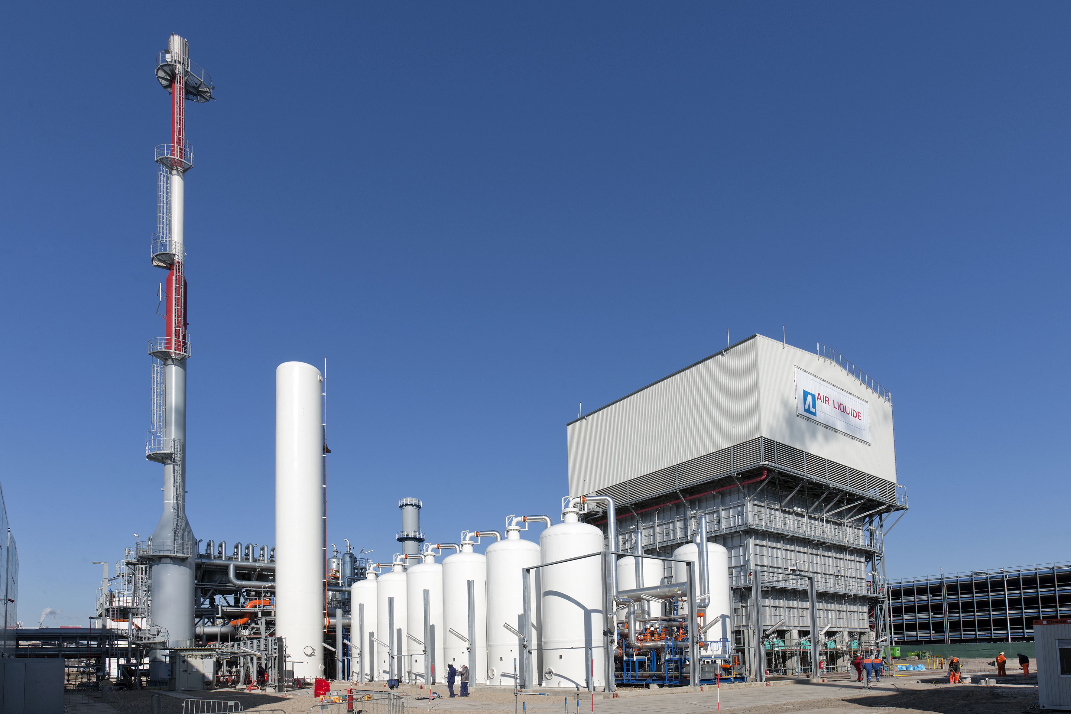 Fabriek AIr Liquide. Foto Port of Rotterdam