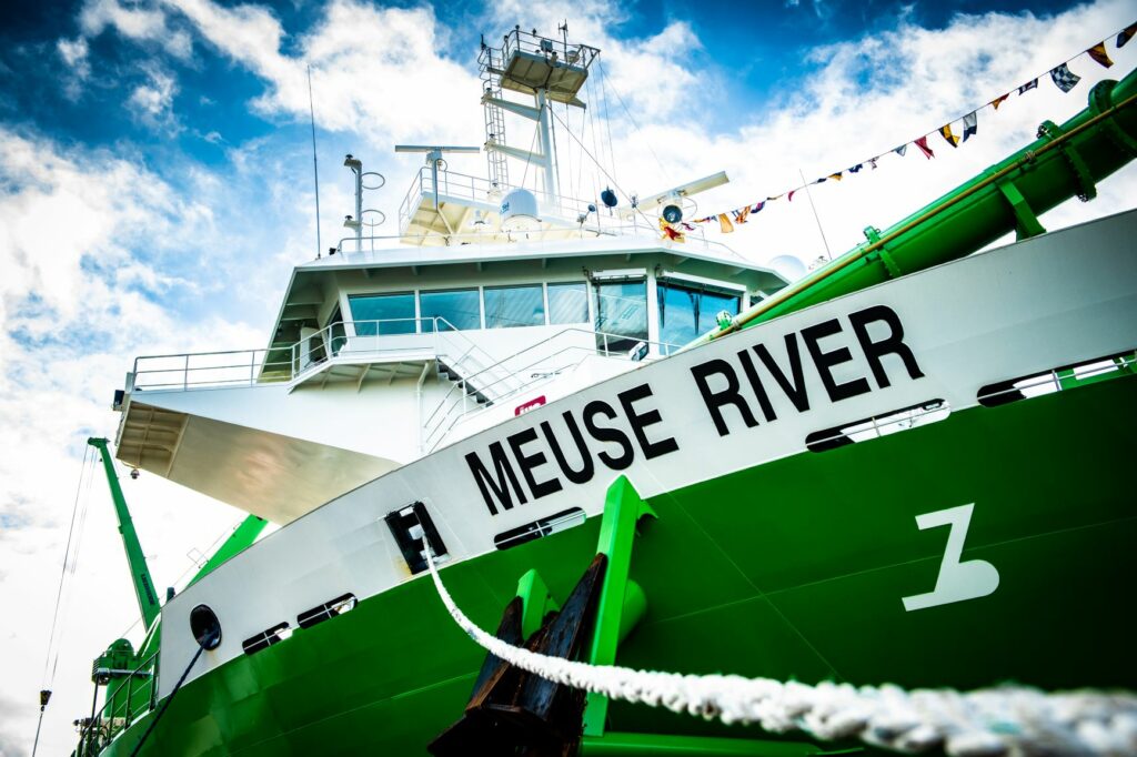 Hopper dredger 'Meuse River'. Foto, DEME.