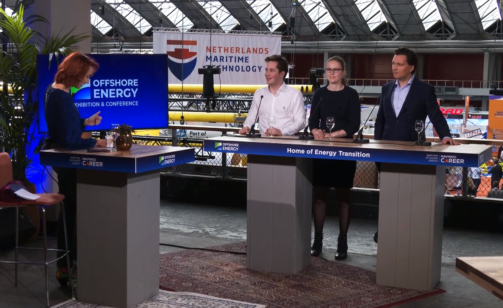 Young professionals and students share their perspective on offshore energy (Screenshot/Video by Navingo)