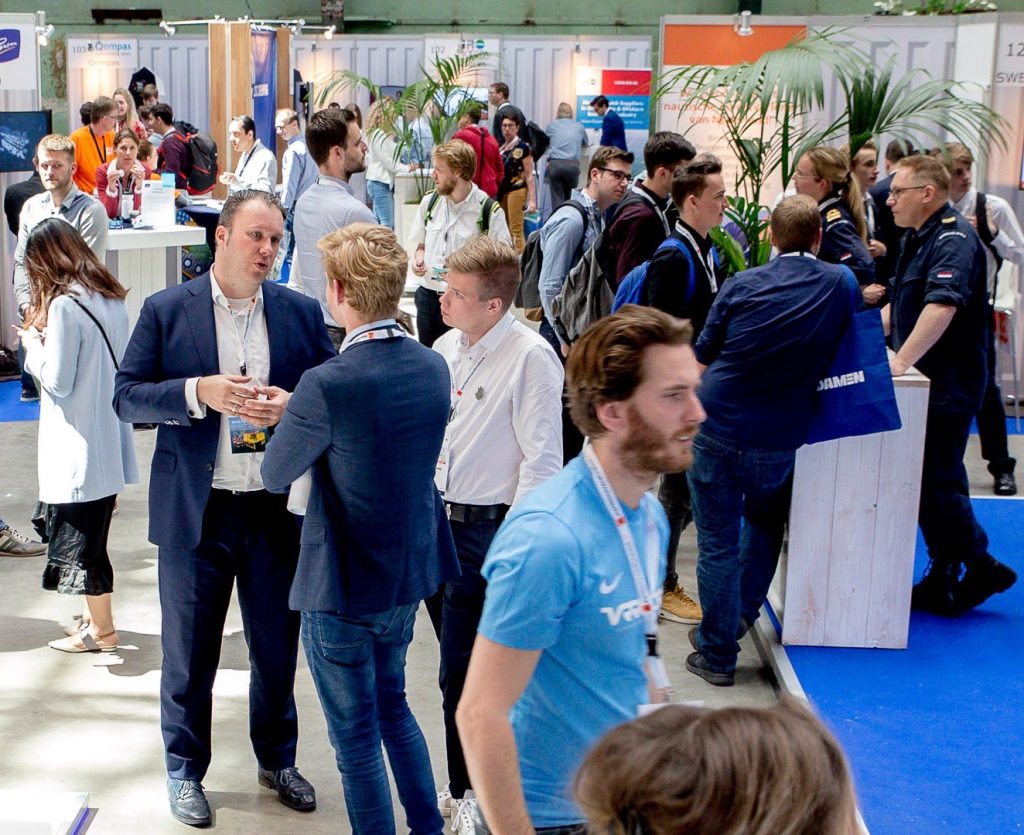 Beursvloer op het Navingo Career Event