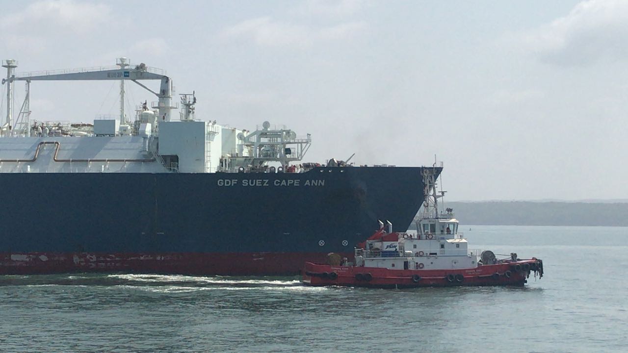 H-Energy: FSRU GDF Suez Cape Ann arrives at Jaigarh Port