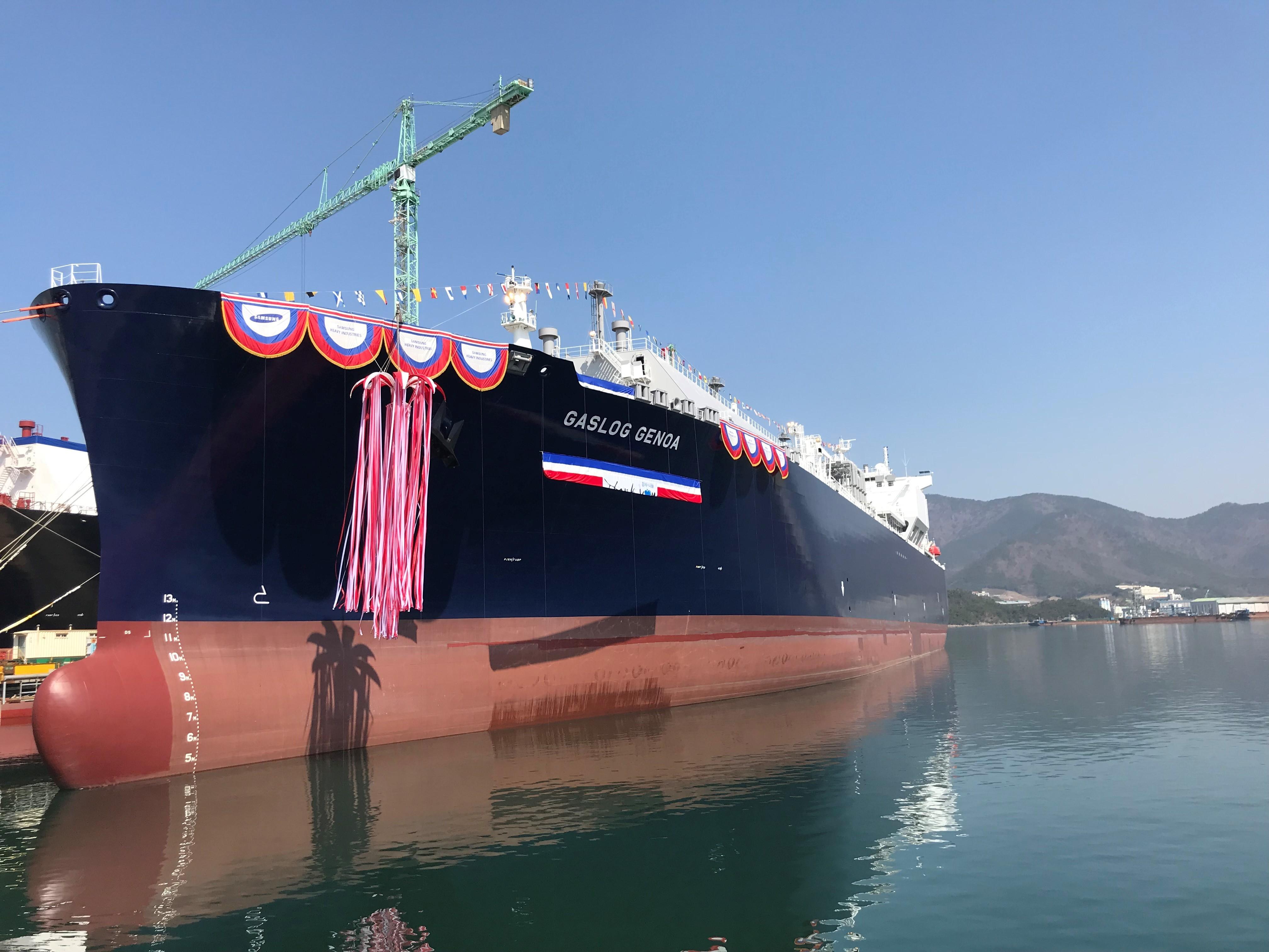 Air Liquide's BOG system commissioned onboard GasLog Genoa