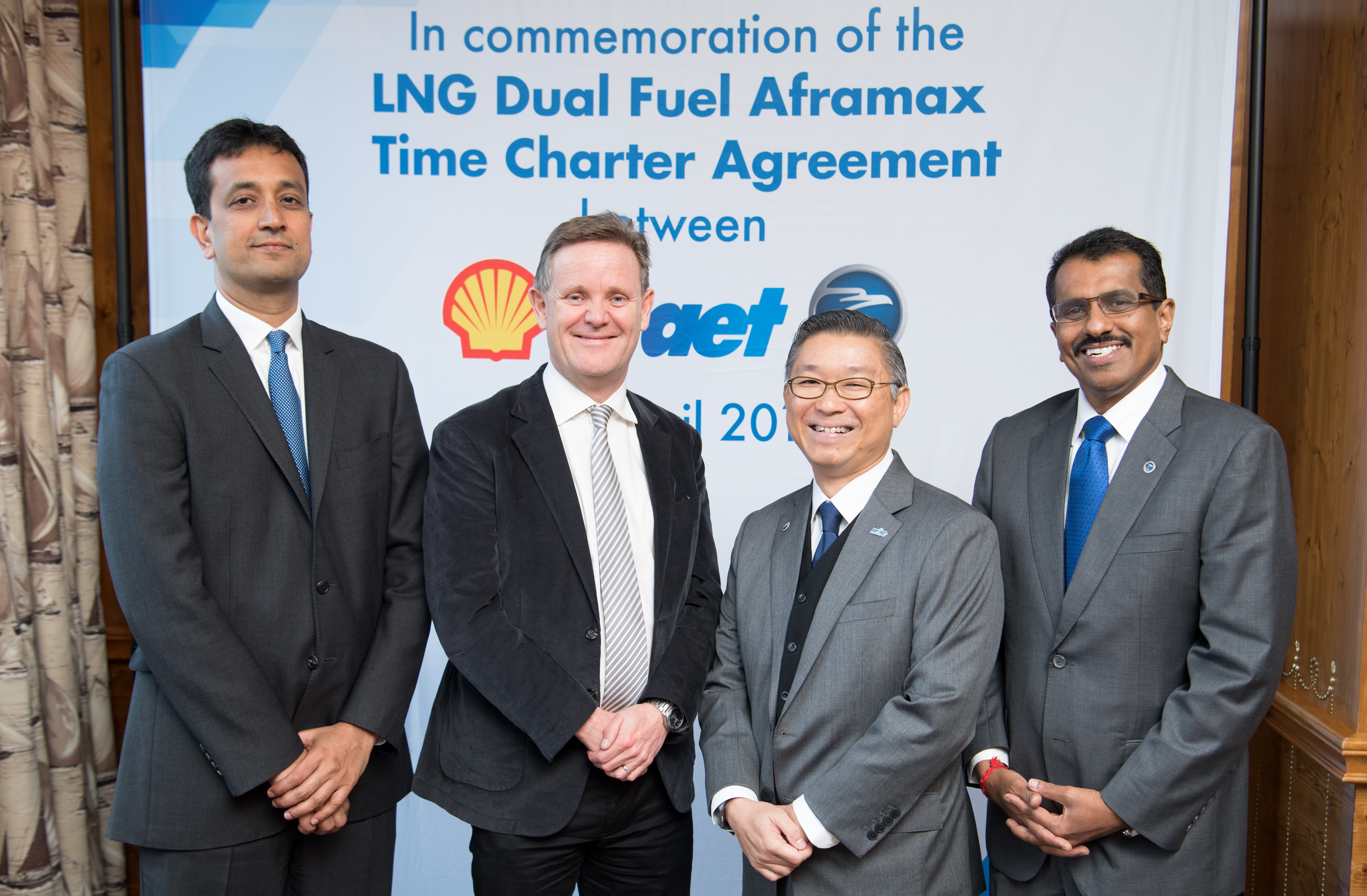 Shell charters AET Tankers' LNG-fueled Aframax duo