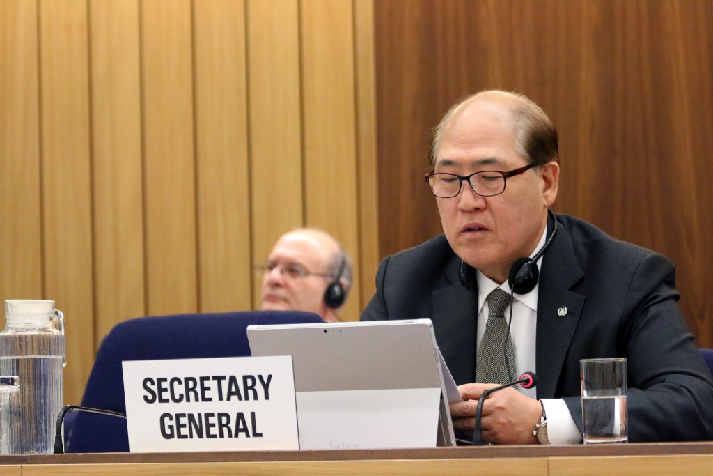 Kitack Lim, Secretary-General of IMO