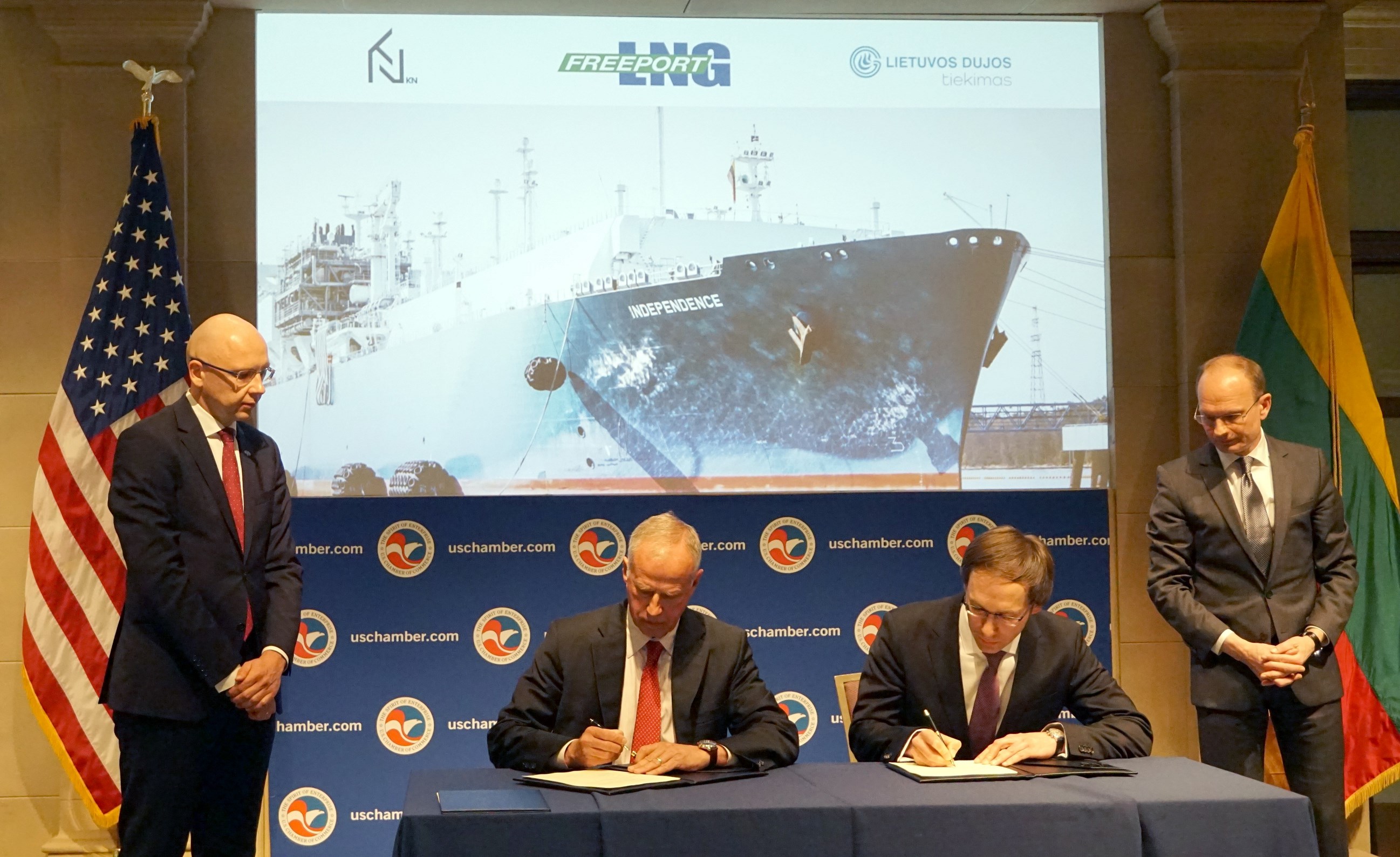 Lithuania's LDT signs MoU with Freeport LNG