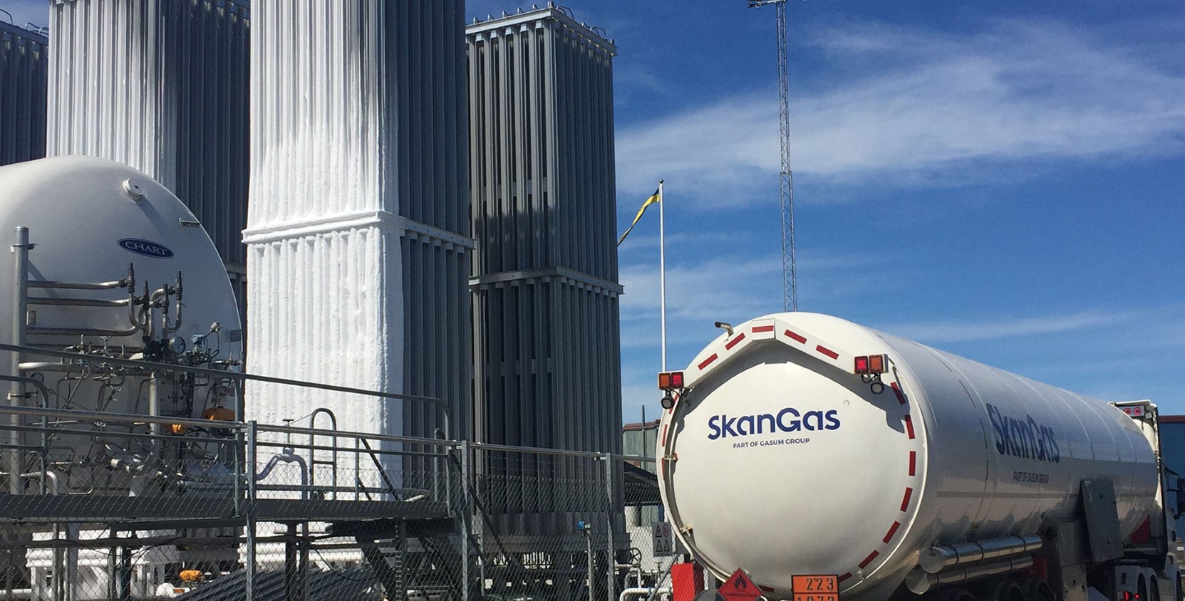 Skangas supplies LBG to Uddeholm as LNG replacement