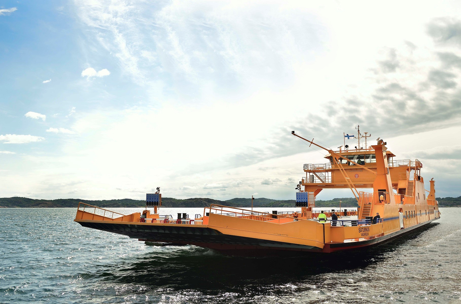 Methanol-powered ferry