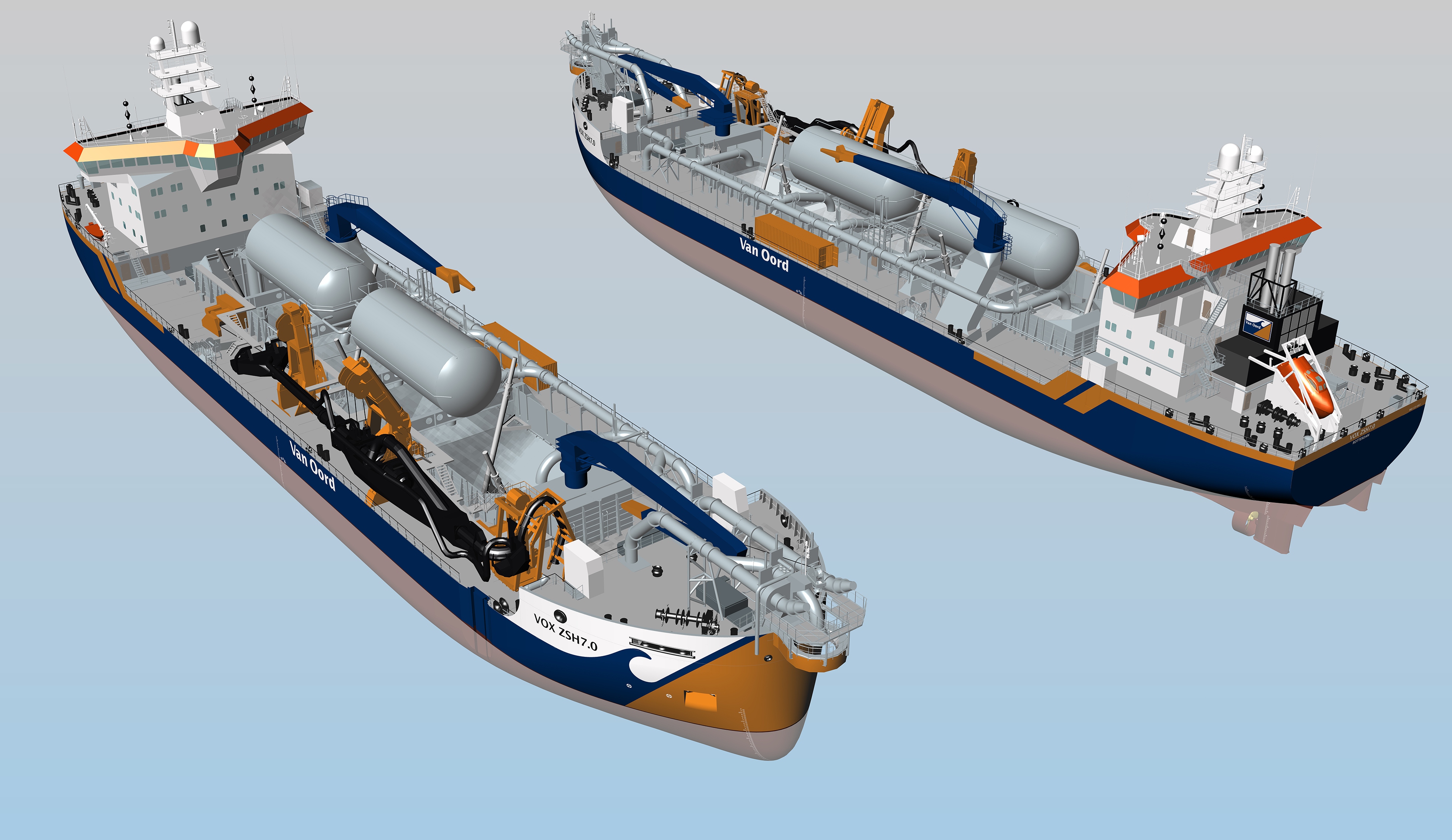 Keppel Singmarine scores LNG-fueled dredgers order from Van Oord