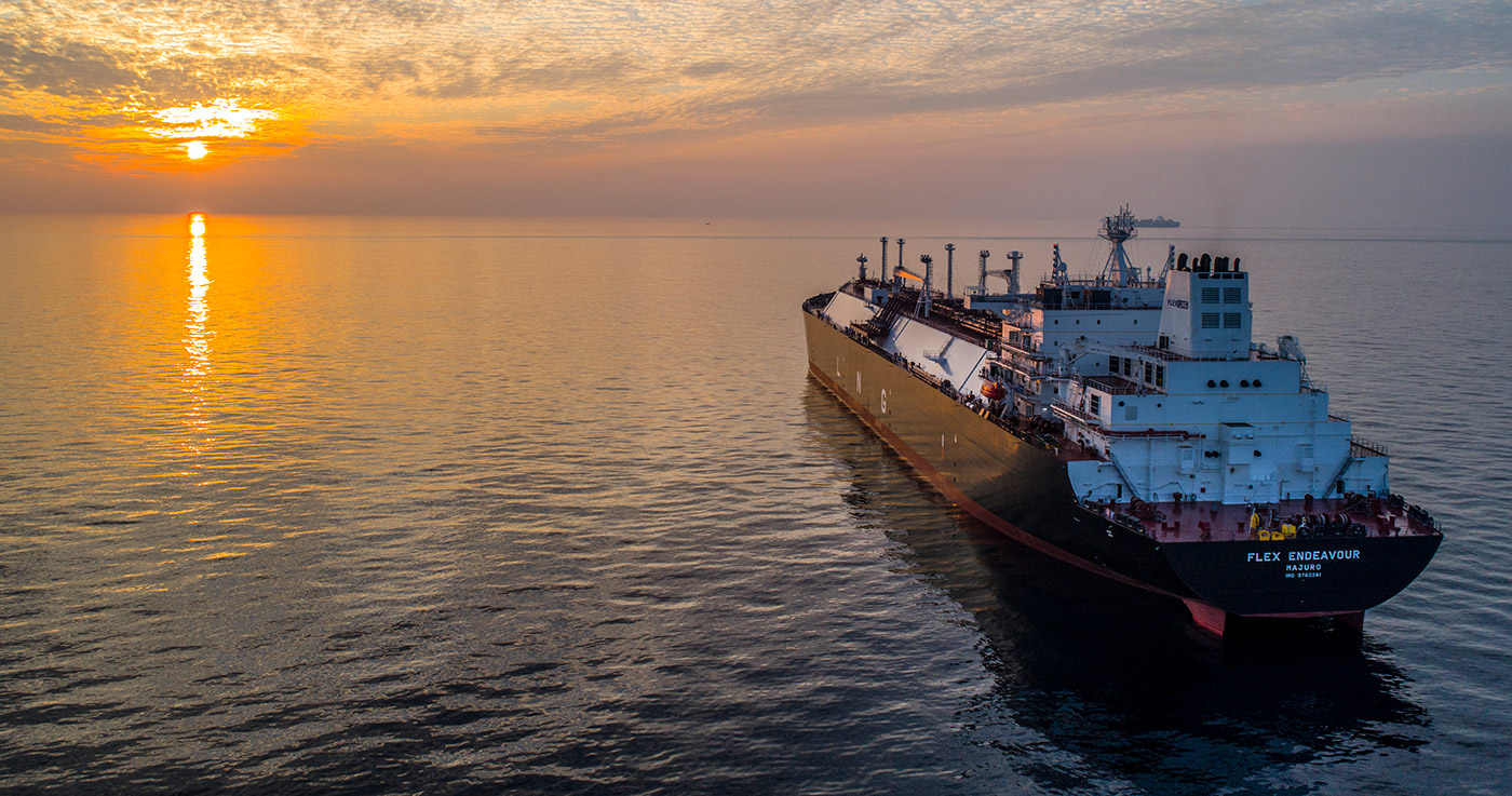 Qatari LNG cargo heading for Belgium