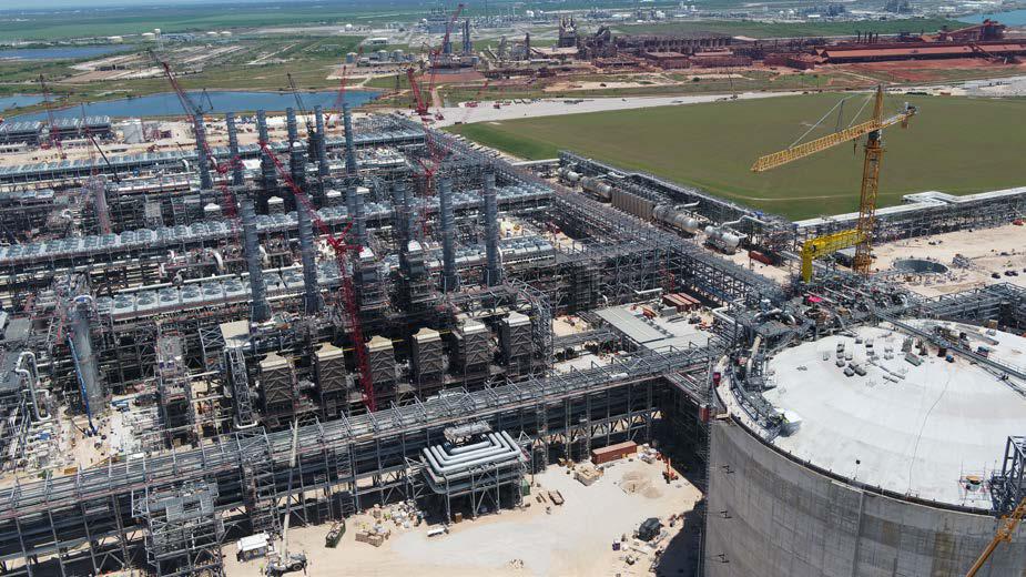 Cheniere seeks permit to feed gas to Corpus Christi LNG train 1