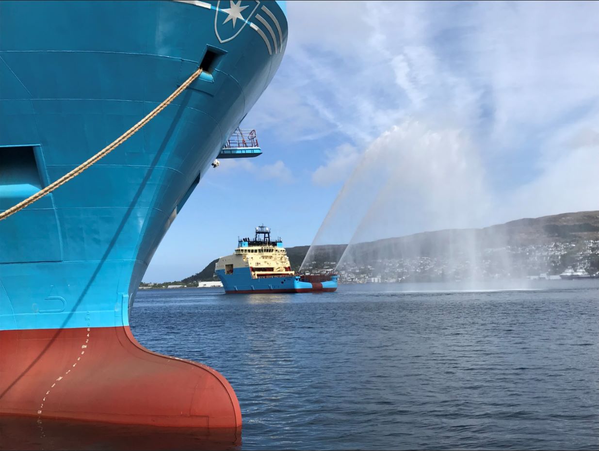 Maersk Minder Starfish Vessel launch: Photo by Marianne Hovden / Kleven
