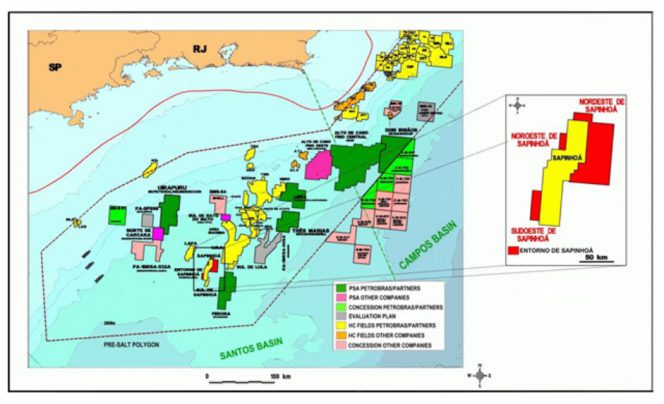 Entorno de Sapinhoá (Image by Petrobras)