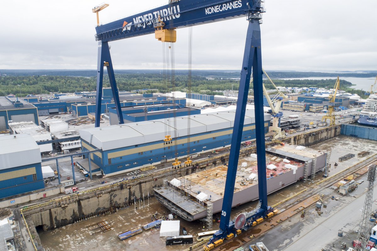 Meyer Tutku starts assembly of Costa Cruises LNG-powered liner